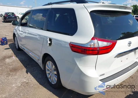 2017 Toyota Sienna Limited Premium 7 Passenger из США, поврежденный, VIN 5TDYZ3DC7HS866513